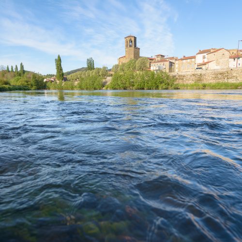 ville de langeac haute loire en auvergne